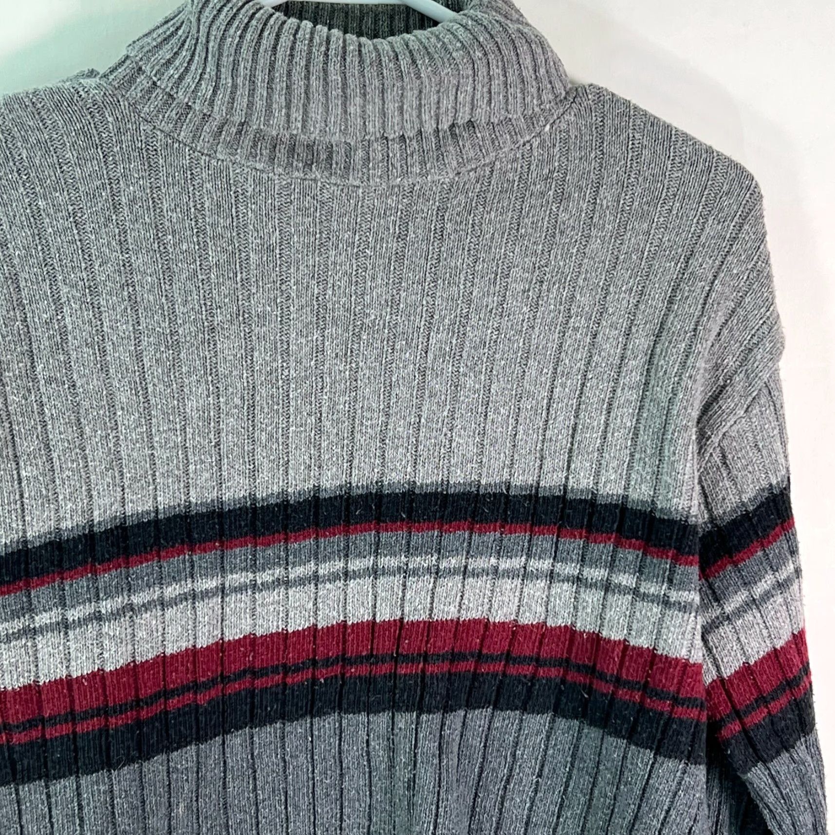 Forever 21 Forever Turtle Neck Gray Pullover Sweater Women's L Size L / US 10 / IT 46 - 3 Thumbnail