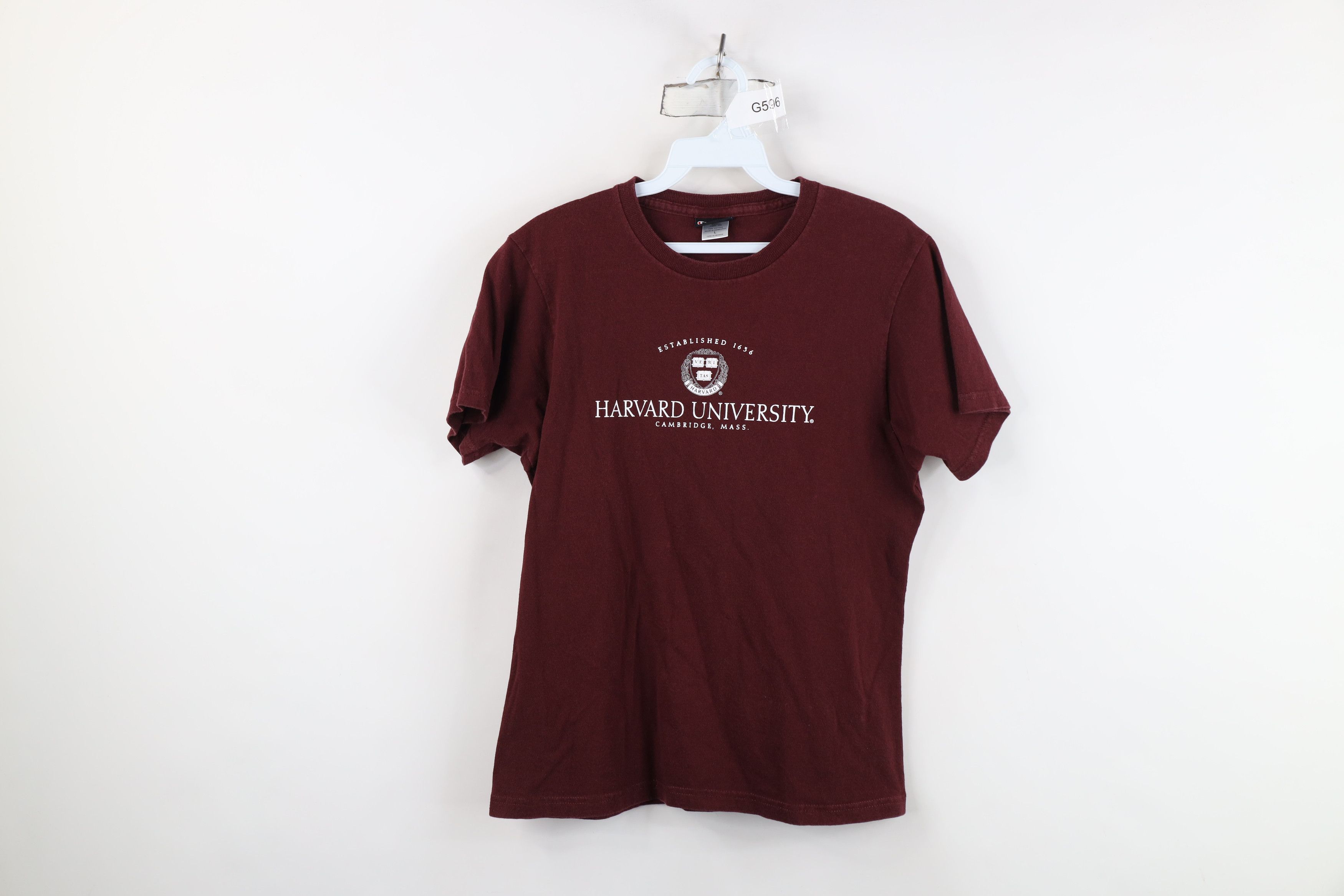Champion Vintage Champion Spell Out Harvard University T-Shirt Red Size L / US 10 / IT 46 - 1 Thumbnail