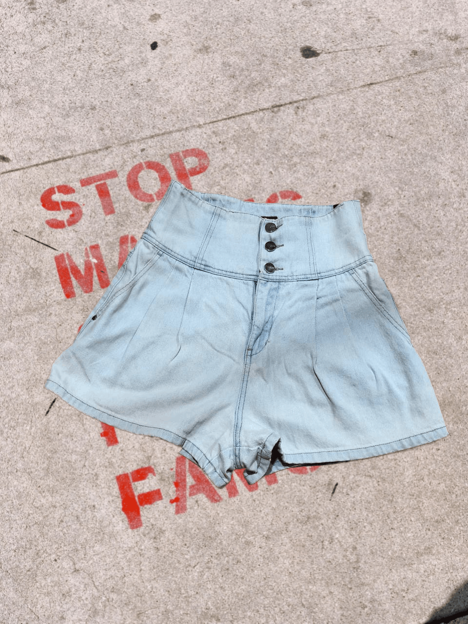 Miss Sixty MISS SIXTY Denim Shorts Classic Look Size 27" / US 4 / IT 40 - 1 Thumbnail