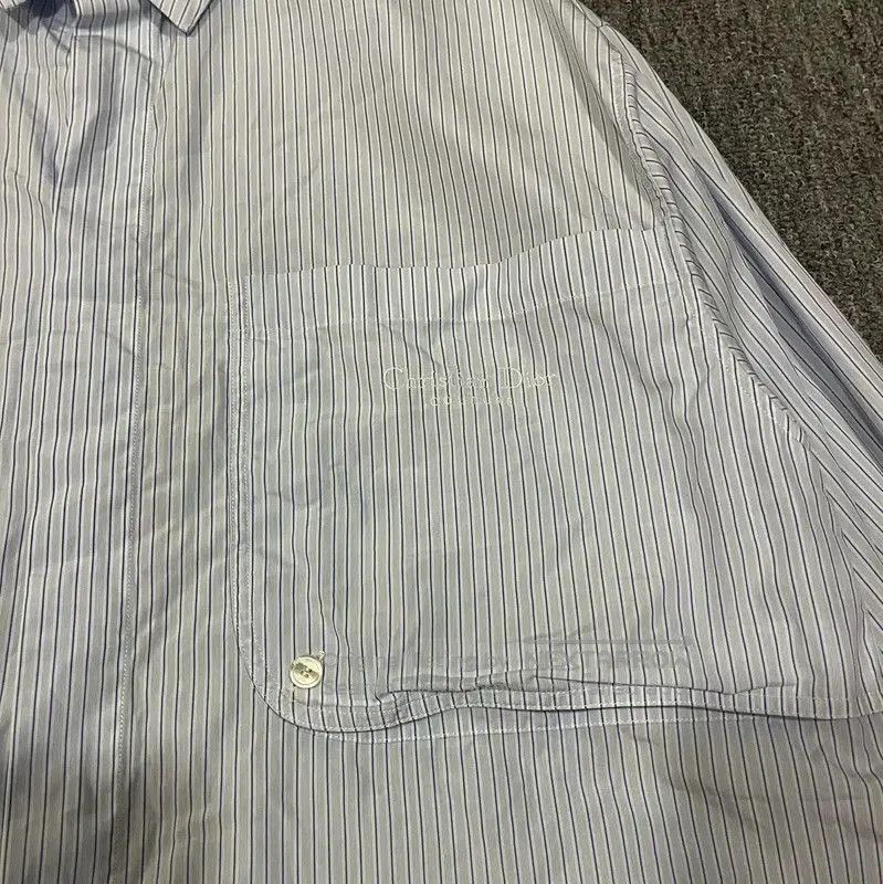 Other Dior Light Blue Cotton Button-Up Shirt . Size US S / EU 44-46 / 1 - 3 Thumbnail
