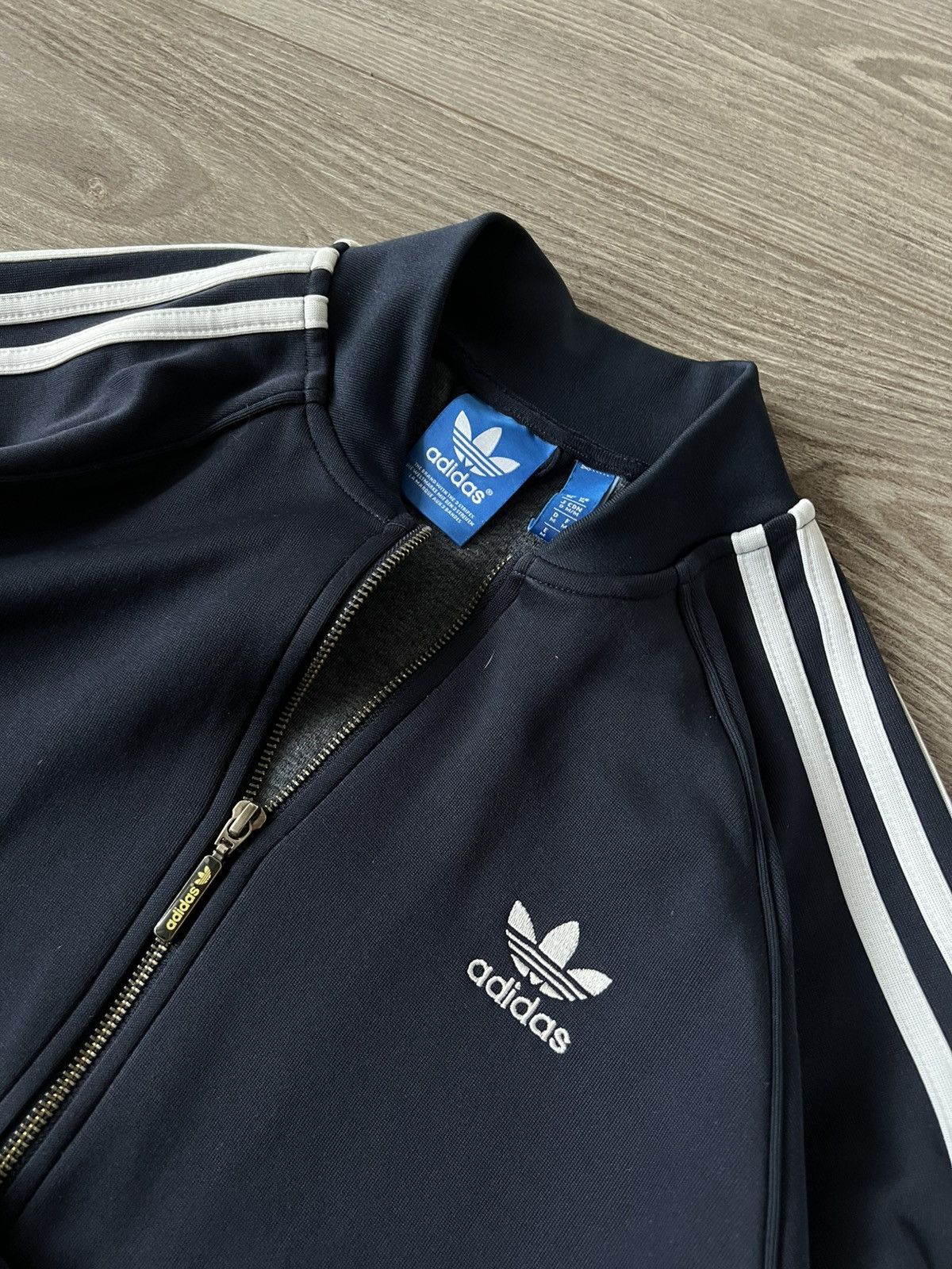 Adidas × Other ‼️Adidas 3 Stripes Track Beanbauer Vintage Y2k Zip Sweatshirt Size US M / EU 48-50 / 2 - 16 Thumbnail