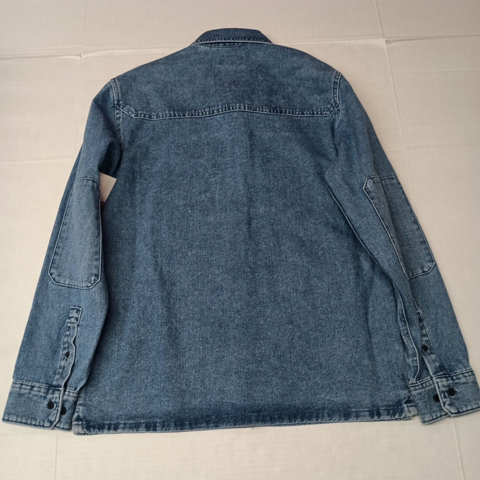 Wrangler Wrangler Blue Denim Jacket Overshirt Outdoor Shacket Size S Size US S / EU 44-46 / 1 - 9 Thumbnail