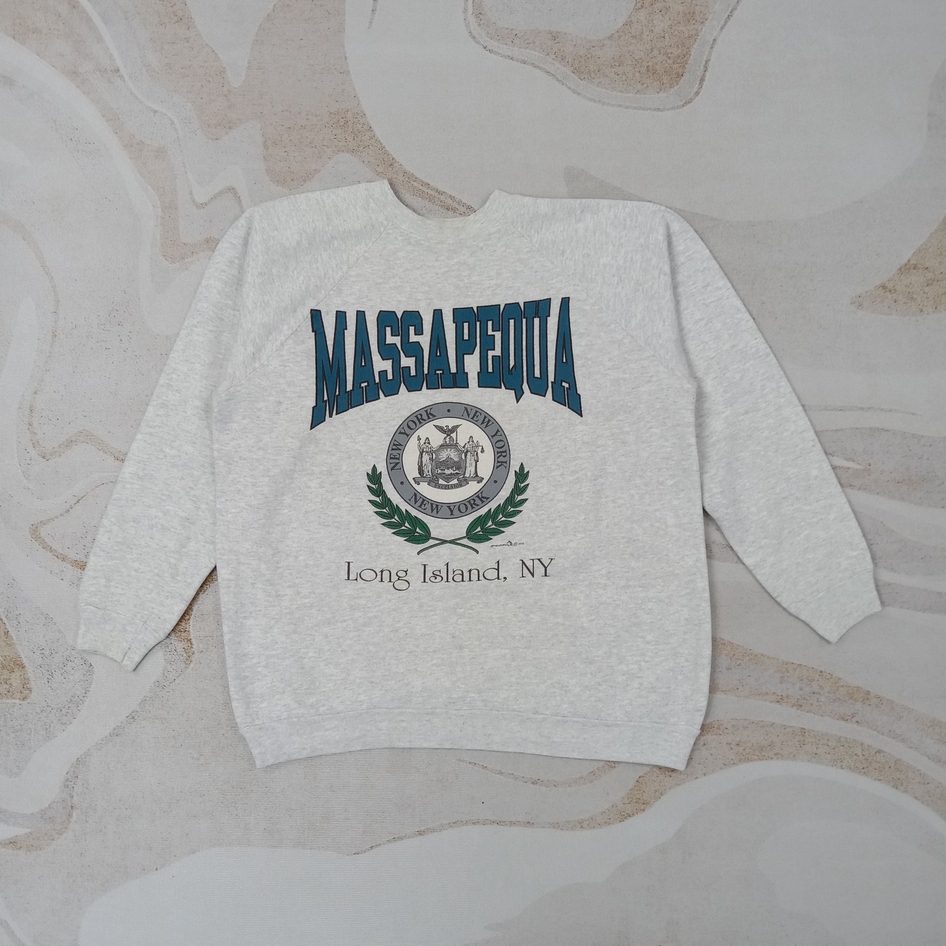Massapequa New York State Sweatshirt C257N5