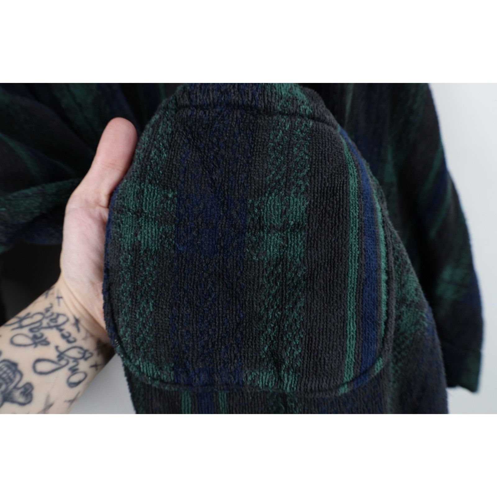 Vintage Vintage 90s Streetwear Faded Heavyweight Terry Cloth Robe Size US M / EU 48-50 / 2 - 6 Thumbnail