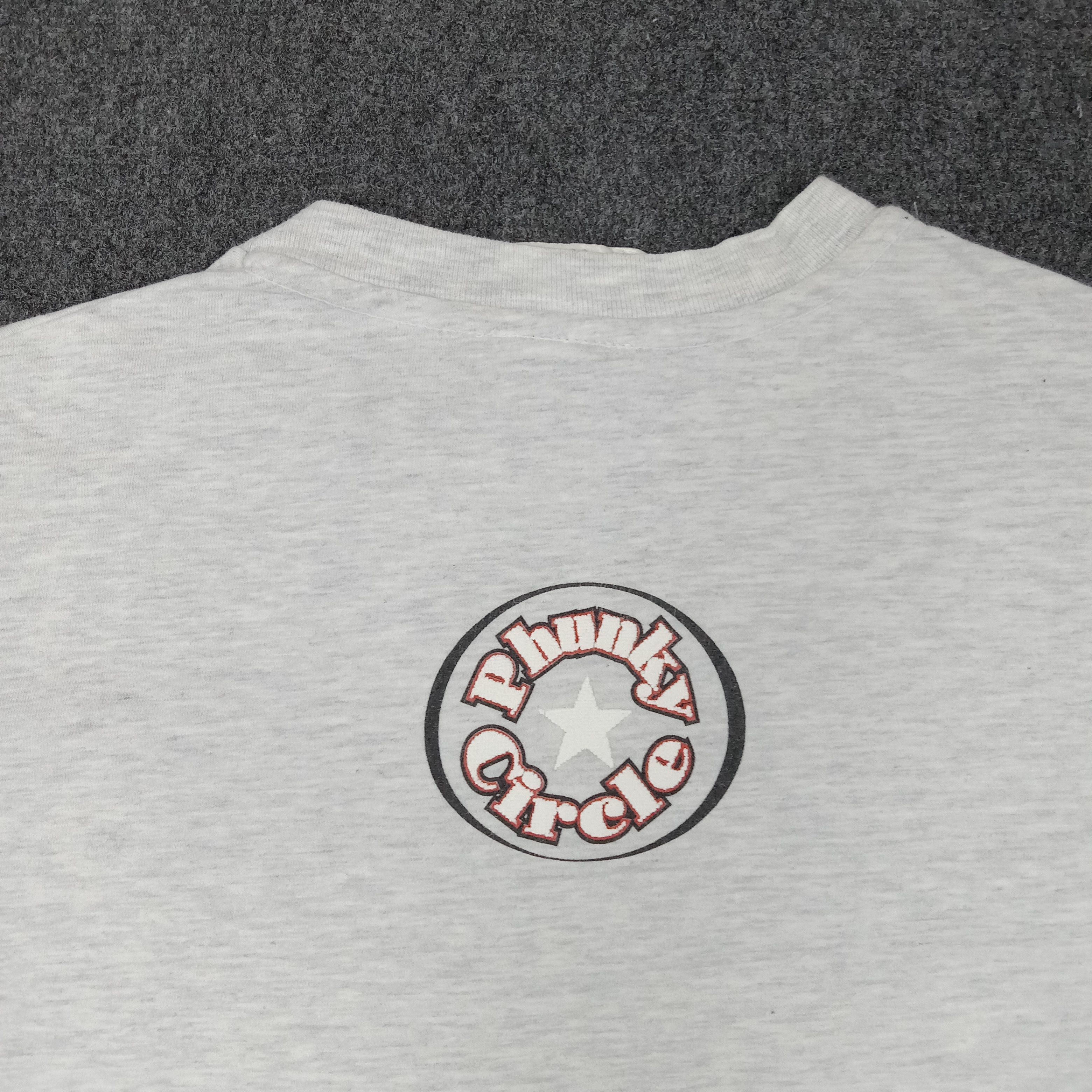 Rap Tees × Vintage Vintage 90's Phunky Circle American Hip Hop Style Tshirt Size US XL / EU 56 / 4 - 7 Thumbnail