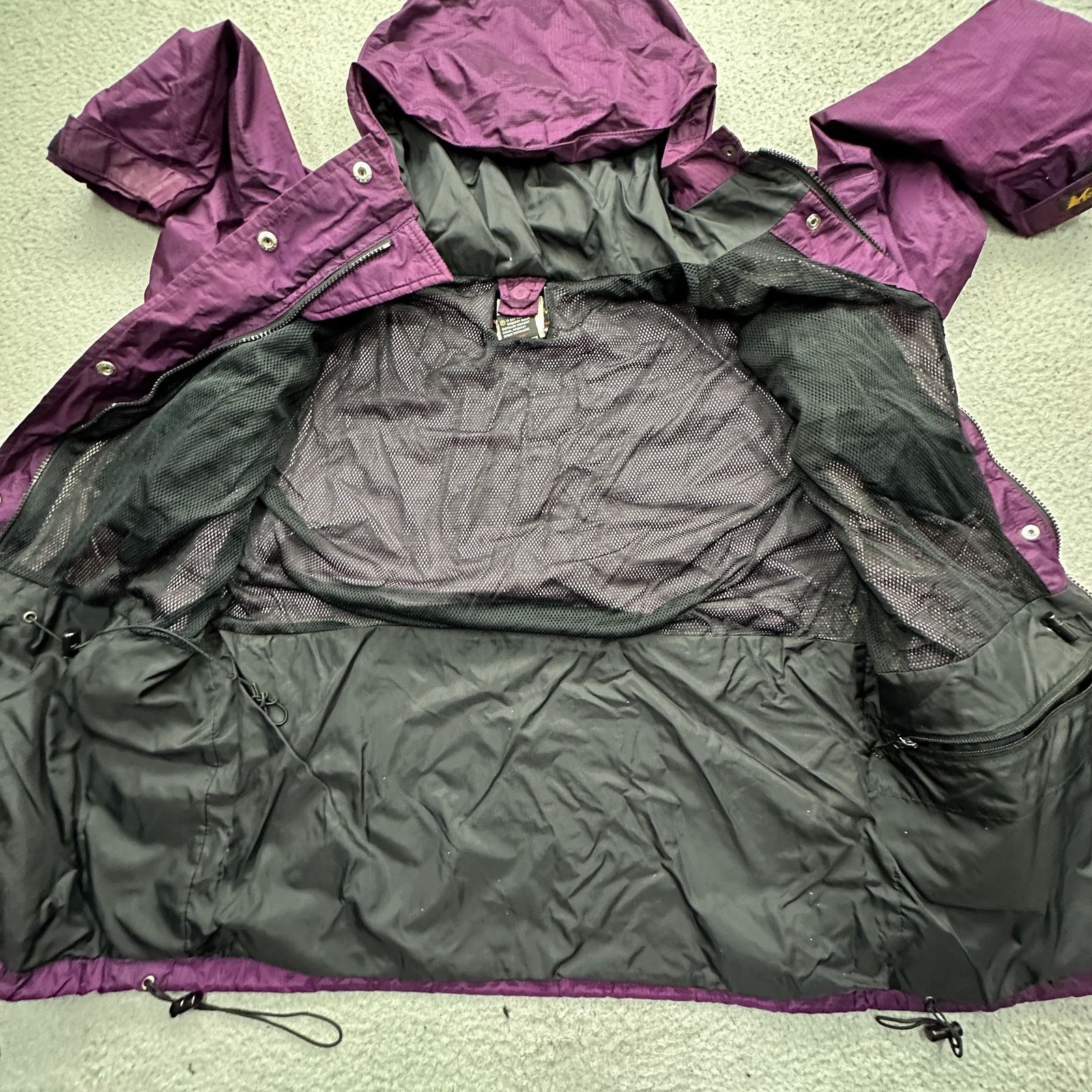 Rei Vintage REI Gore-Tex Hooded Jacket Womens 12 Large Shell Size L / US 10 / IT 46 - 10 Thumbnail