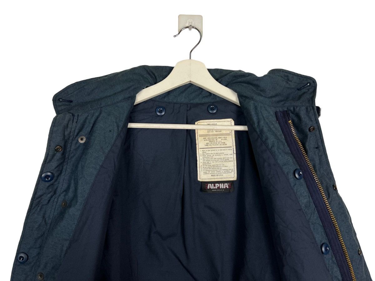 Alpha Industries 🔥TRUE 70s VINTAGE ALPHA INDUSTRIES M65 FIELD JACKET USA MADE Size US S / EU 44-46 / 1 - 11 Thumbnail