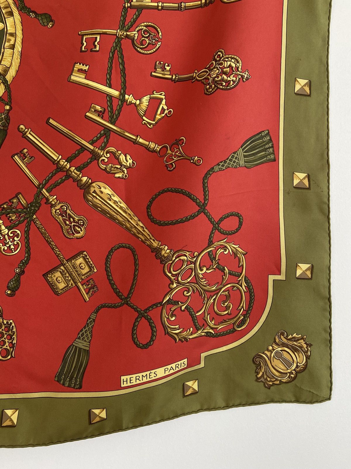 Hermes Hermès “Les Cles” Silk Scarf Size ONE SIZE - 7 Thumbnail