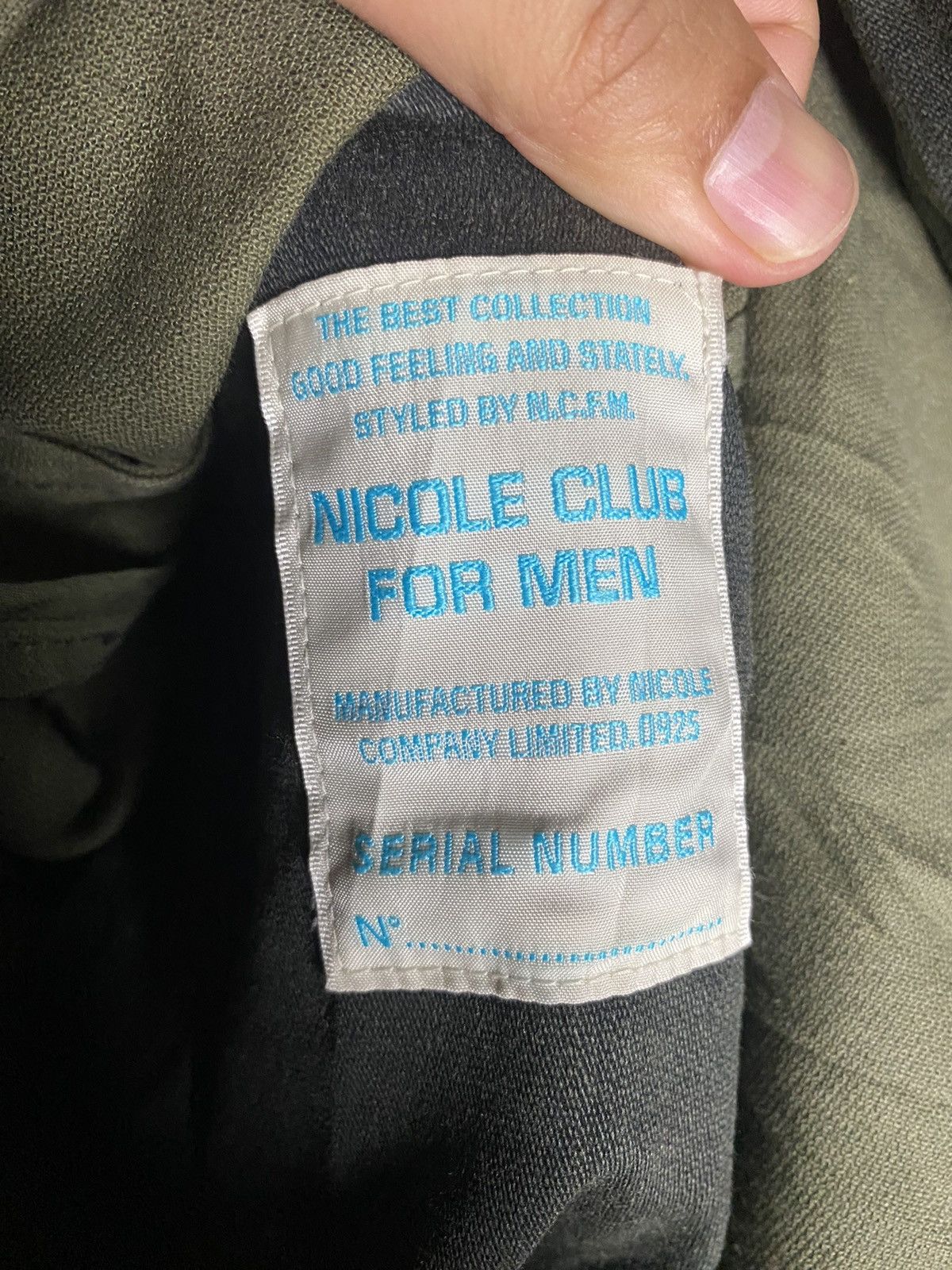 Nicole Club Nicole Club For Men Suit Coat Size 36R - 6 Thumbnail