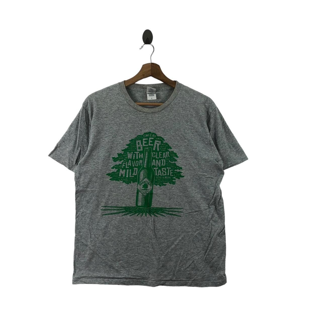 Other HEARTLAND BEER Clear Flavor Mild Taste Tee Shirt Beverage Size US L / EU 52-54 / 3 - 1 Thumbnail