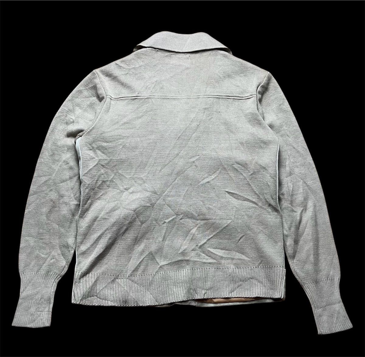 Vintage Vintage 50s 60s Rockabilly poly + suede leather knitwear Size US M / EU 48-50 / 2 - 8 Thumbnail
