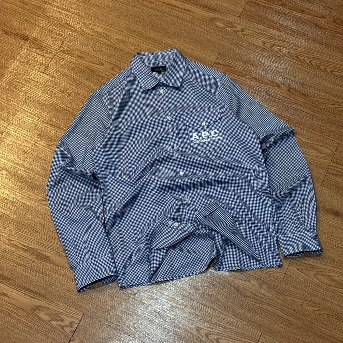 A.P.C. A.P.C button up Size US L / EU 52-54 / 3 - 4 Thumbnail