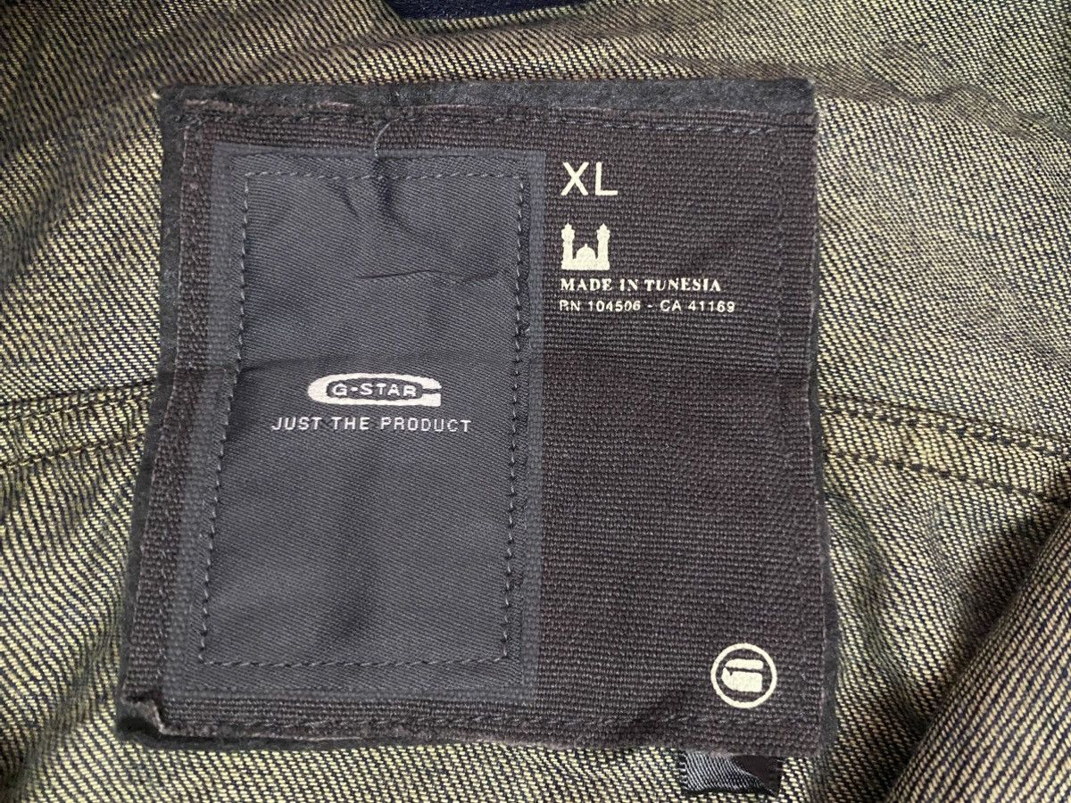 G-Star G-STAR RAW distressed denim jacket with logo patch Size US XL / EU 56 / 4 - 5 Thumbnail