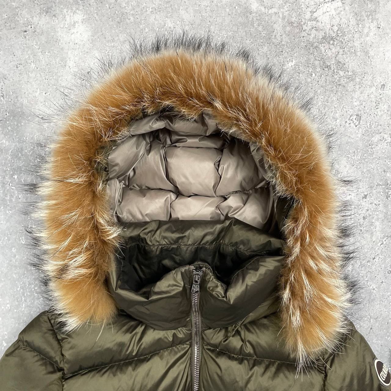 Colmar Colmar Mid-Length Down Jacket Women’s With Hood And Fur Trim Size M / US 6-8 / IT 42-44 - 2 Thumbnail