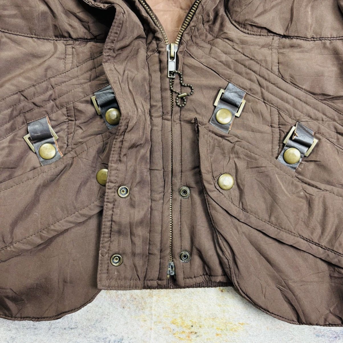 Le Grande Bleu (L.G.B.) 2000s Praia - Apocalypse Style Suspender Jacket Size US M / EU 48-50 / 2 - 8 Thumbnail