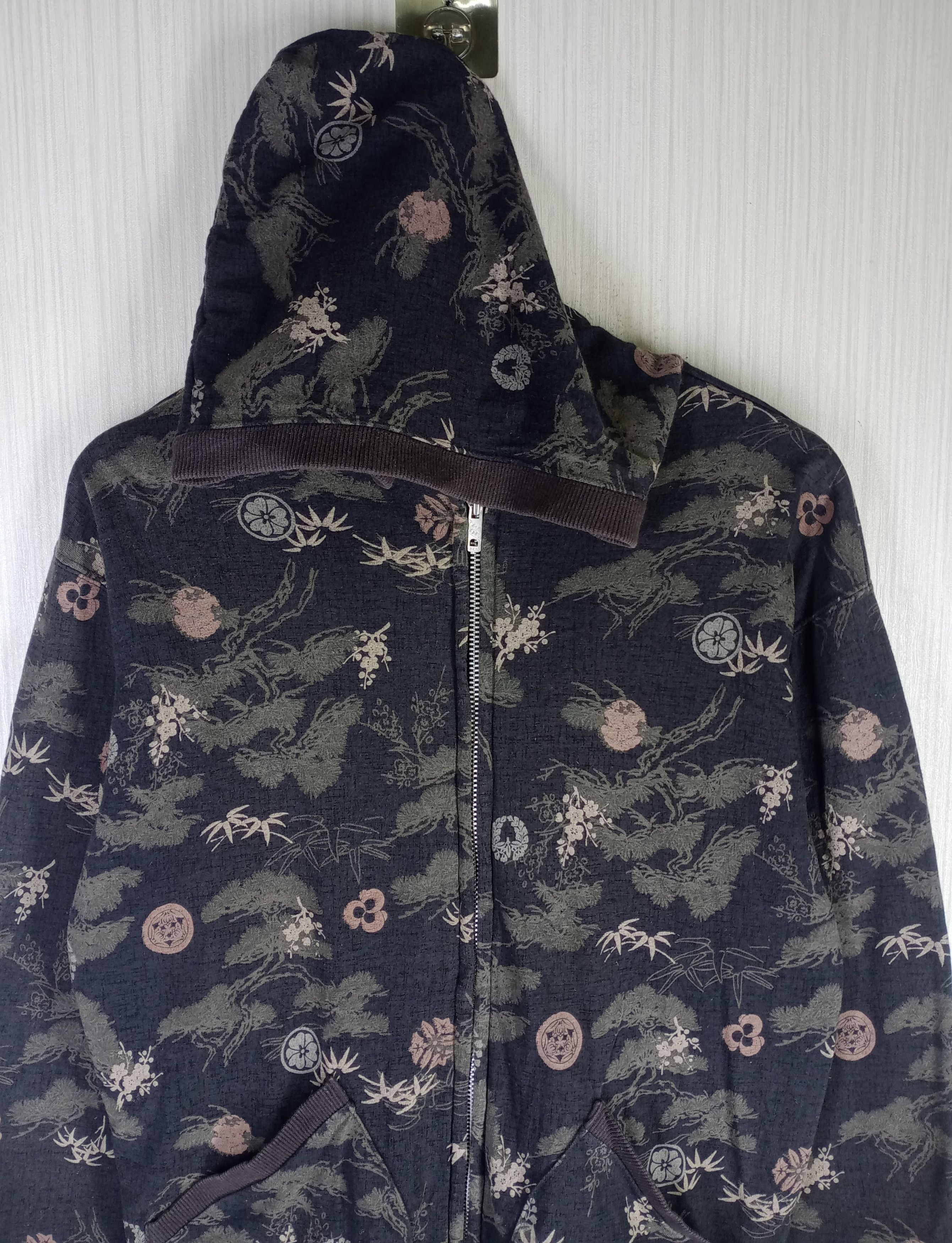 Dry Bones Rare Dry Bones Full print Zip Up Hoodie Size US M / EU 48-50 / 2 - 3 Thumbnail