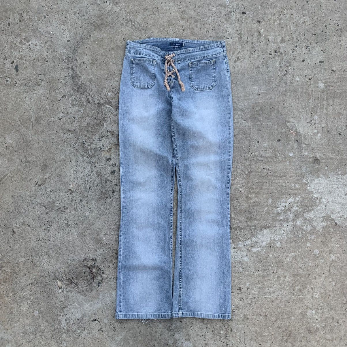 Hypebeast Vintage Japanese Style NL Jeans With A Bud Y2K 00s USA Size 36" / US 14 / IT 50 - 3 Thumbnail