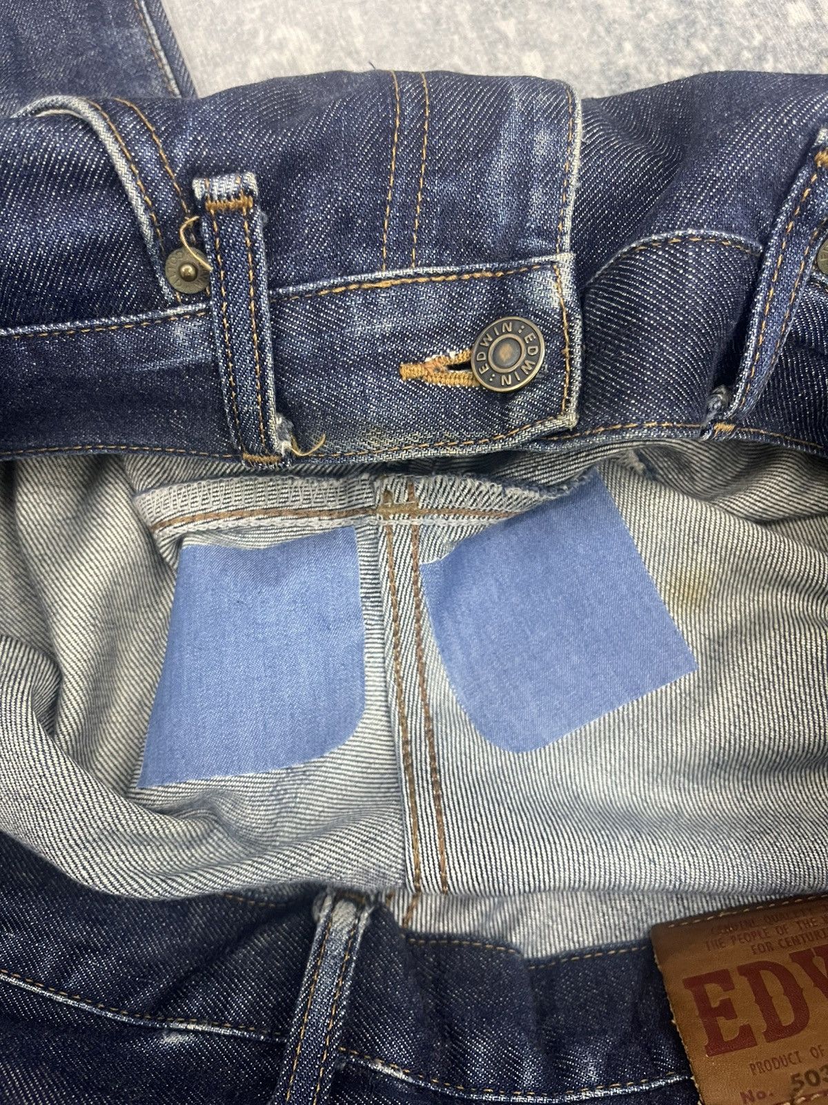 Edwin Vintage Edwin 503ZZ Japanese Denim Jeans - Straight Leg Size US 34 / EU 50 - 15 Thumbnail
