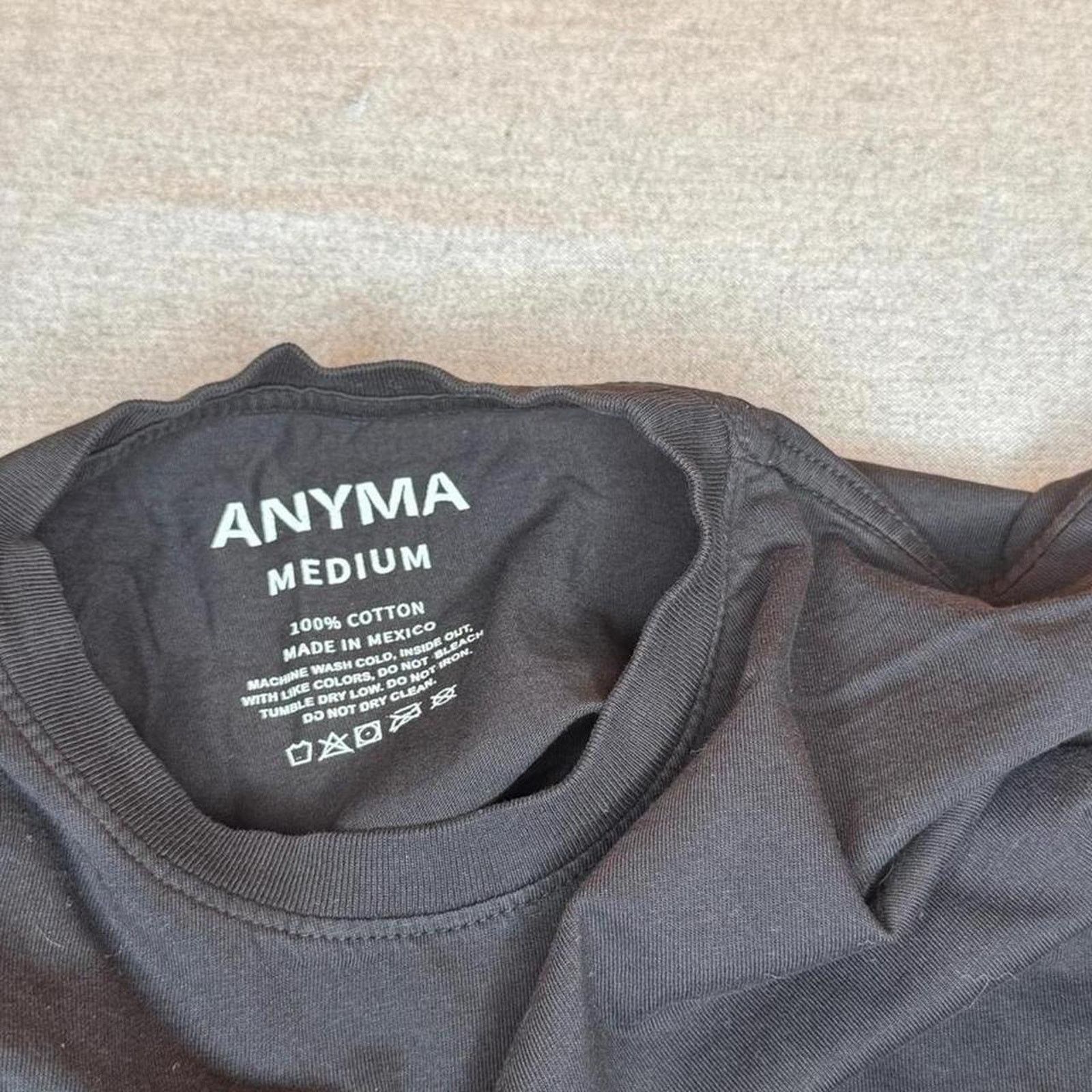 Other Anyma black graphic print t shirt Size US M / EU 48-50 / 2 - 3 Thumbnail
