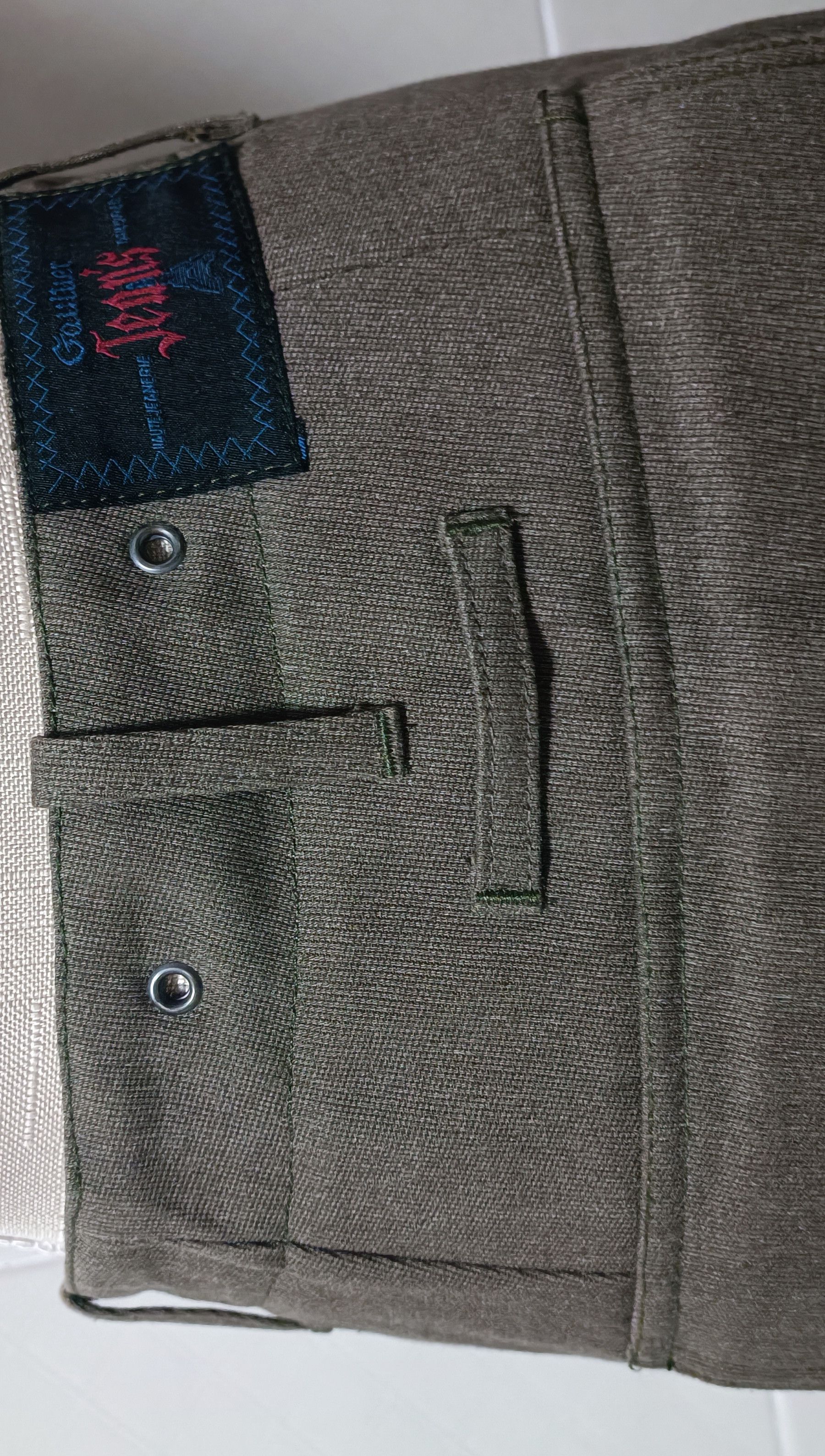 Jean Paul Gaultier 90's - Gaultier Jeans - Big pocket vintage midi skirt Size 27" / US 4 / IT 40 - 11 Thumbnail