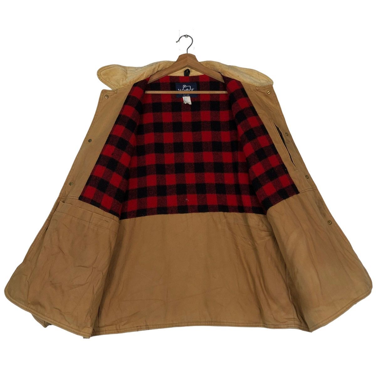 Vintage 🔥VINTAGE 60’s CHORE JACKET WOOLRICH USA BLANKET LINING Size US XL / EU 56 / 4 - 13 Thumbnail