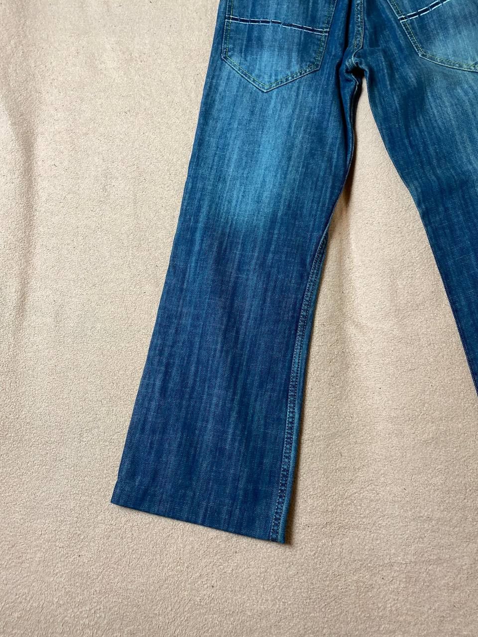 Vintage Vintage Y2K distressed Flare denim pants Size US 28 / EU 44 - 15 Thumbnail