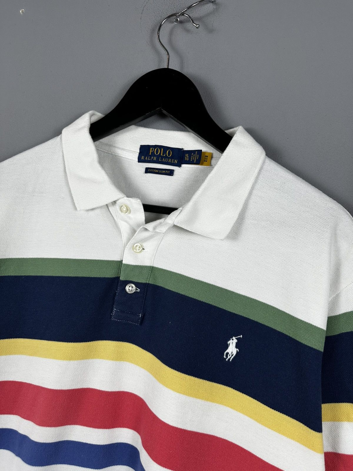 Vintage Polo Ralph Lauren Vintage Polo T-Shirt Size US XL / EU 56 / 4 - 3 Thumbnail