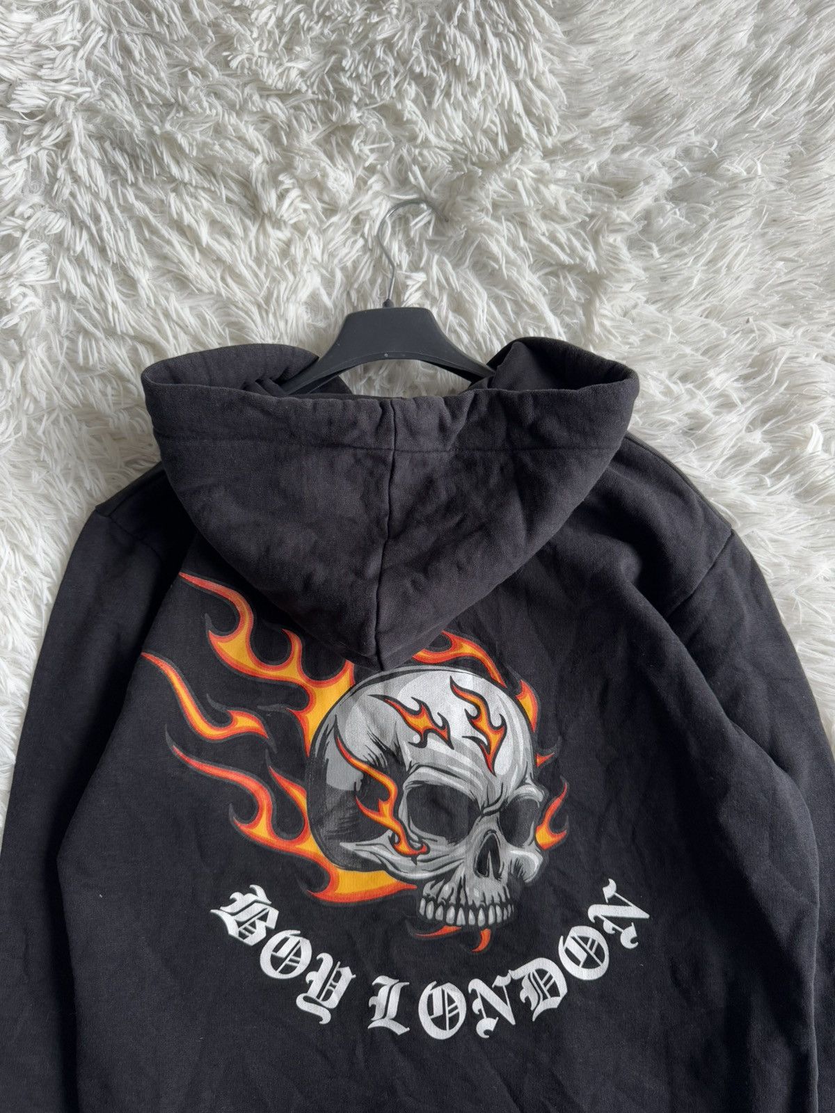 Boy London Boy London Rare Skull Goth Racing Zip Hoodie Size US XS / EU 42 / 0 - 5 Thumbnail
