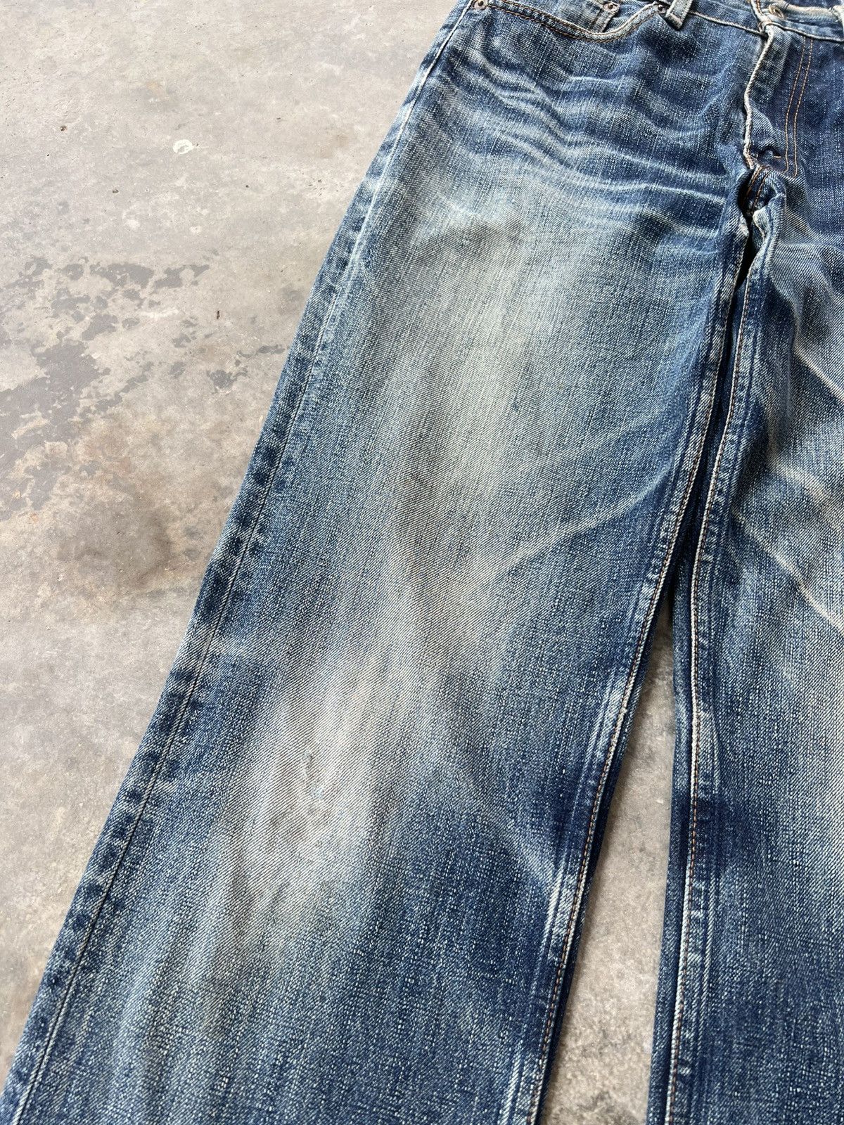 Levi's Vintage 90’s Levis 502 Distressed Mud Wash Jean Size US 30 / EU 46 - 5 Thumbnail