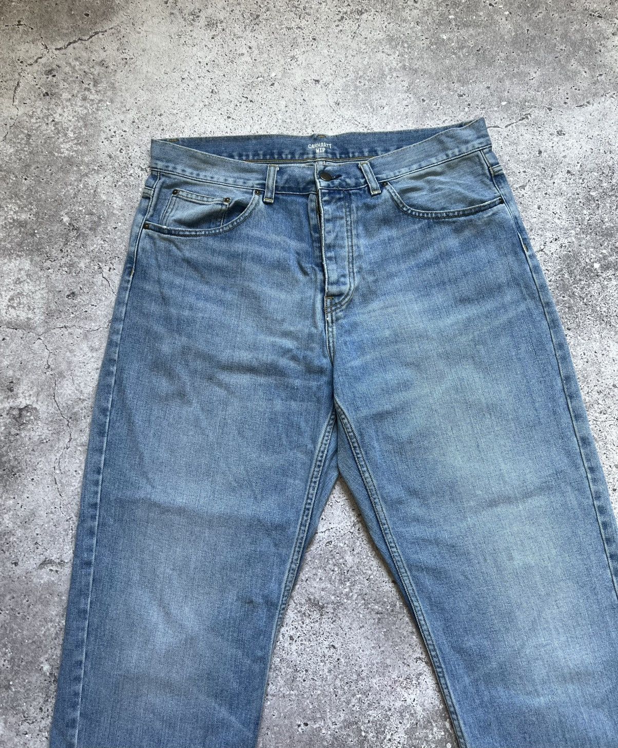 Carhartt Vintage 90s Carhartt Denim Pants Jeans Size US 34 / EU 50 - 10 Thumbnail