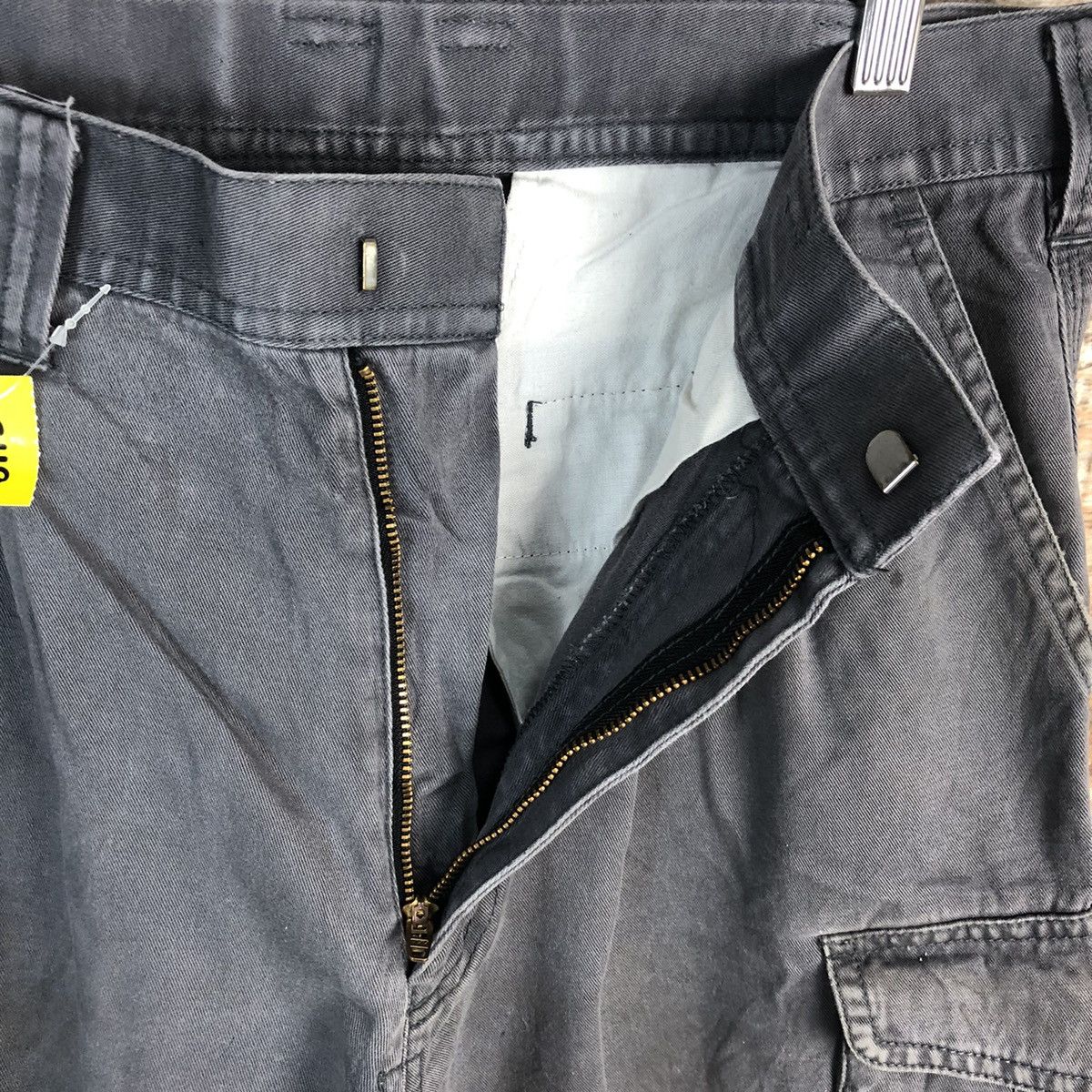 Japanese Brand DL Japanese Brand Grey Cargo Multipocket Pants #C119 Size US 32 / EU 48 - 14 Thumbnail