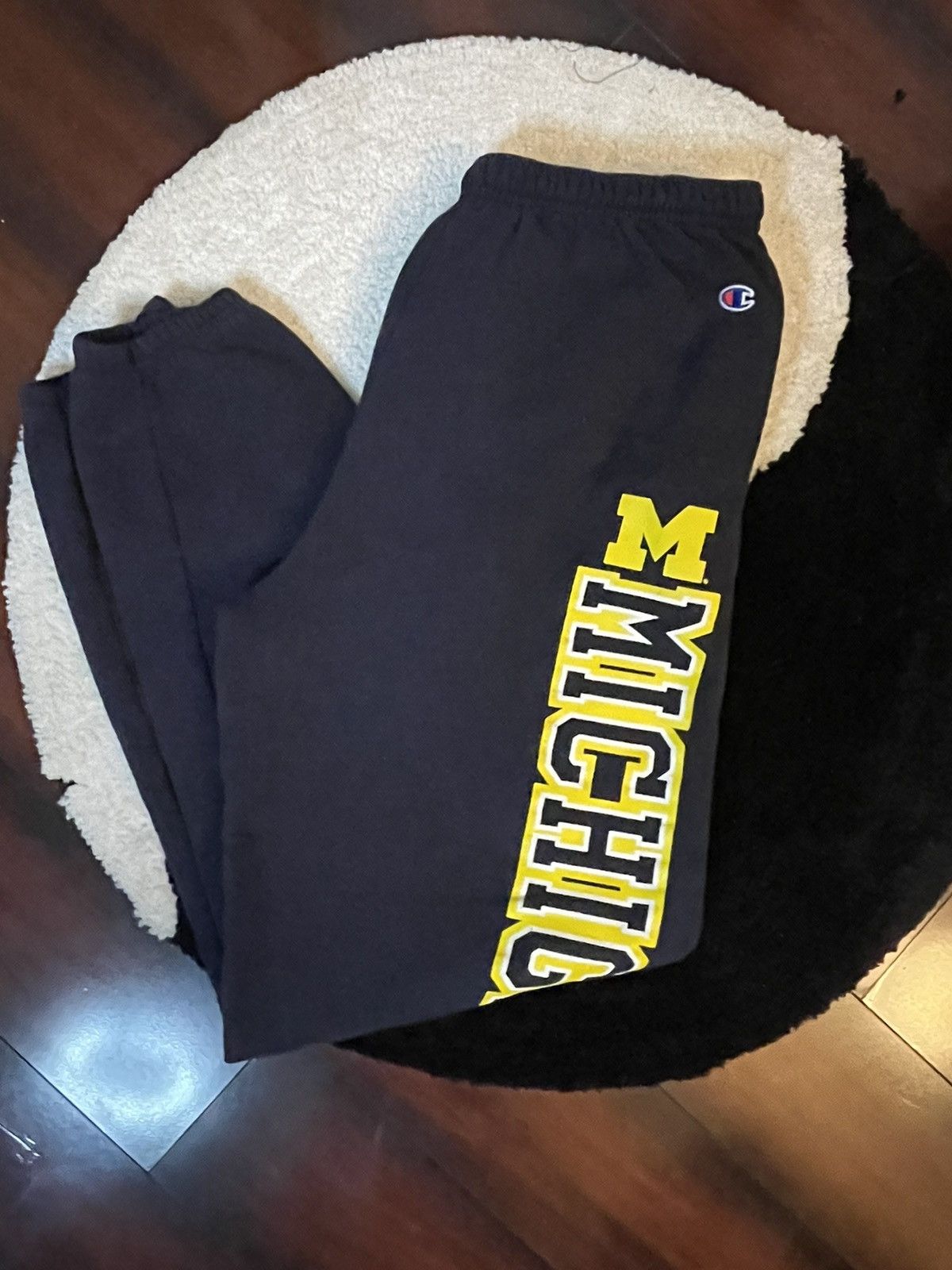 Champion × Vintage Vintage college champian sweats Size US 35 - 1 Thumbnail