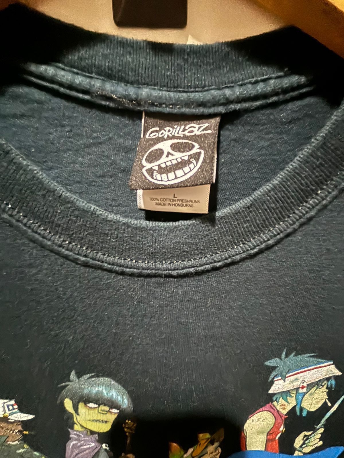 Band Tees × Vintage Rare Y2K Gorillaz Size US L / EU 52-54 / 3 - 2 Thumbnail