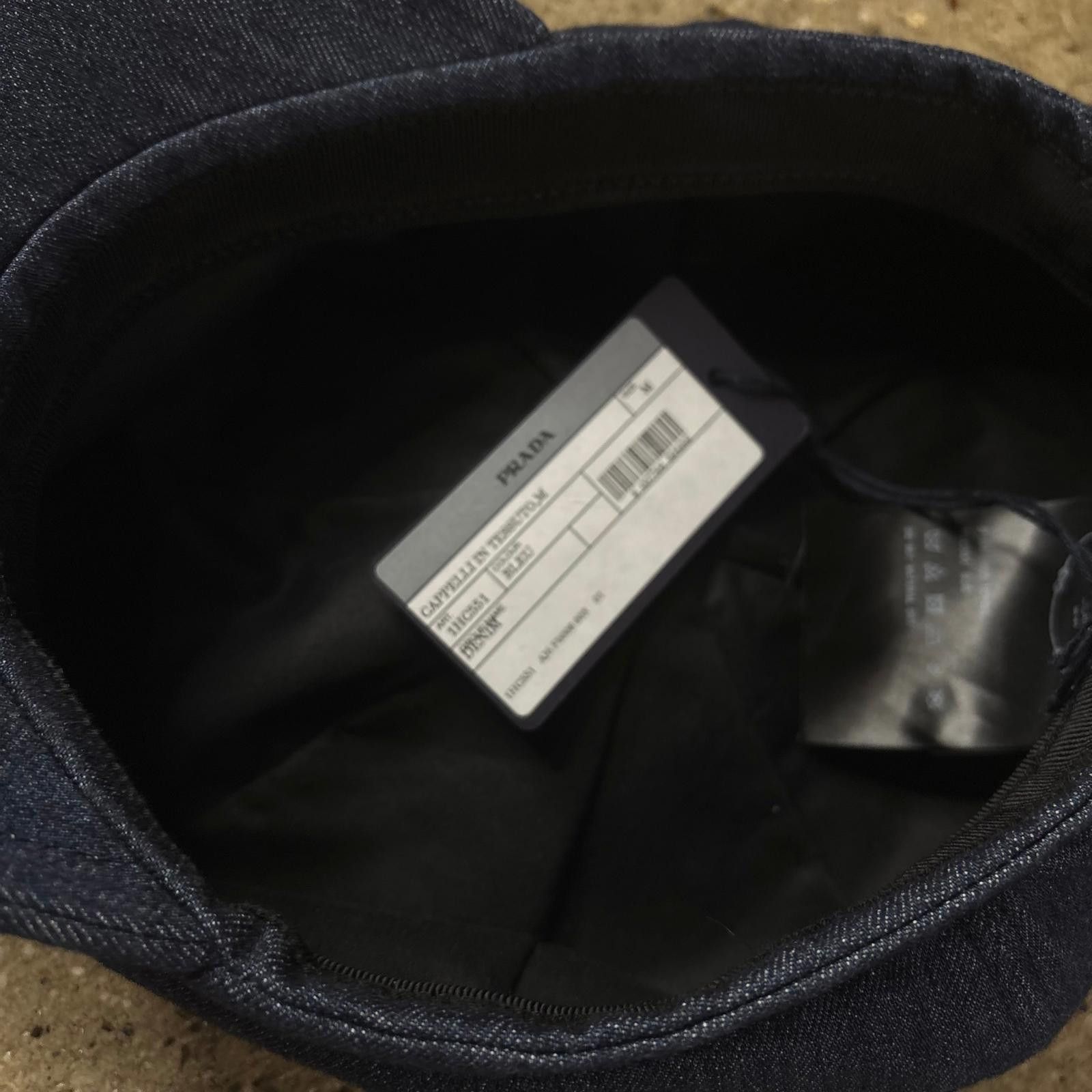 Prada Prada Denim Newsboy Hat Size ONE SIZE - 5 Thumbnail