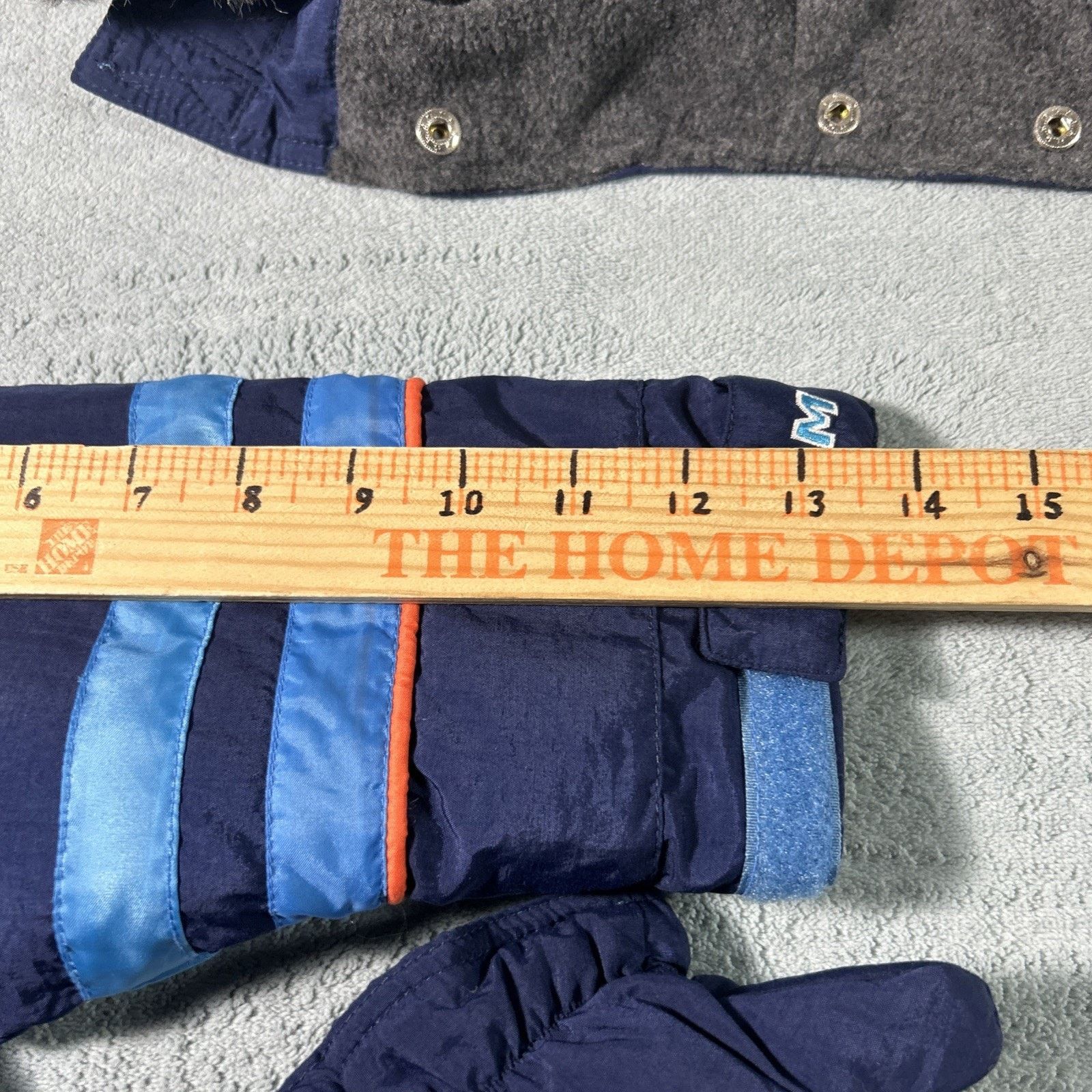 Patagonia Y2k 2000s Fur Hood Jacket 18M Toddler Youth Boys Puff Hoodie Size US XXS / EU 40 - 14 Thumbnail