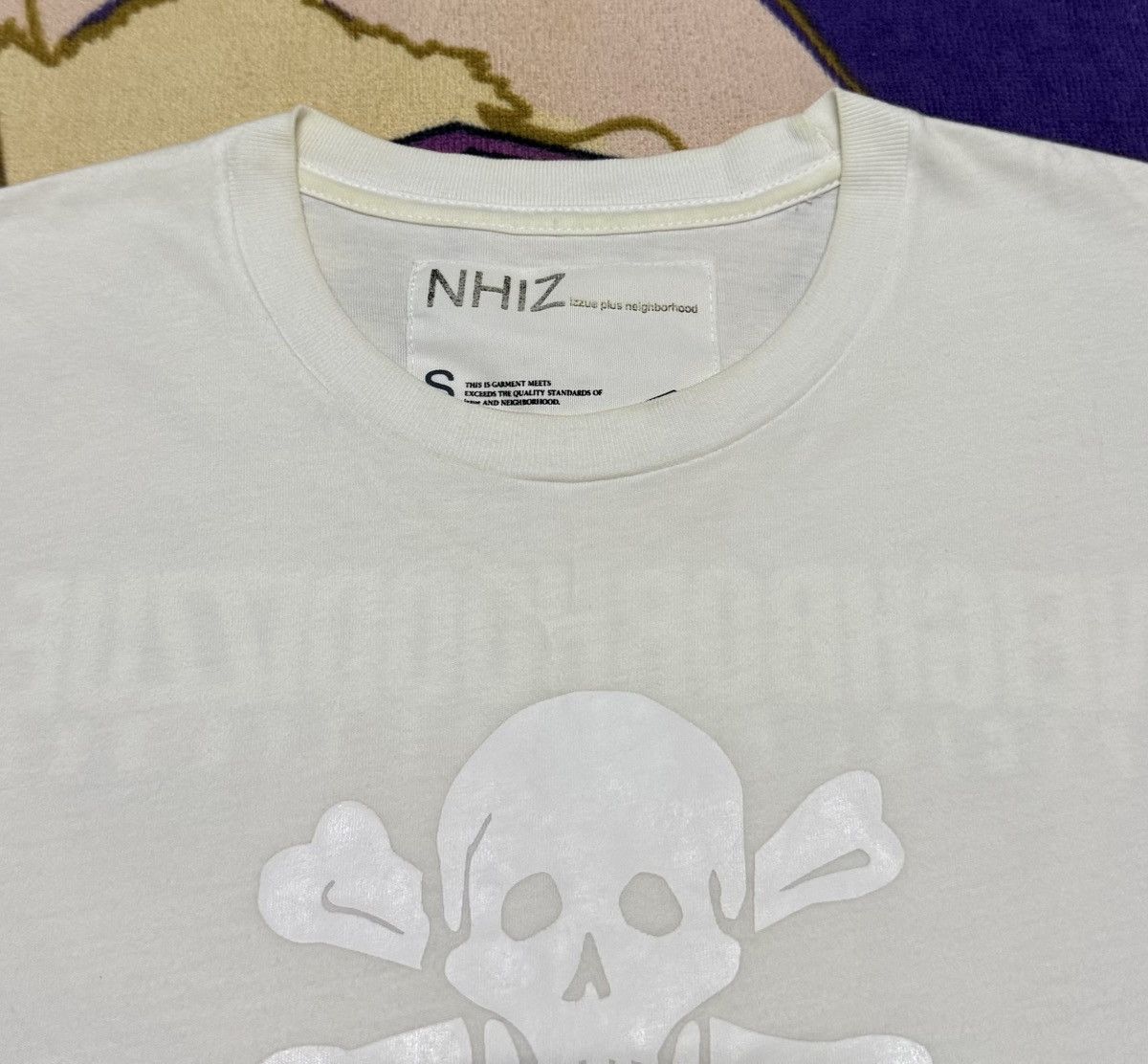 Neighborhood NEIGHBORHOOD x IZZUE White Tee Size US S / EU 44-46 / 1 - 8 Thumbnail