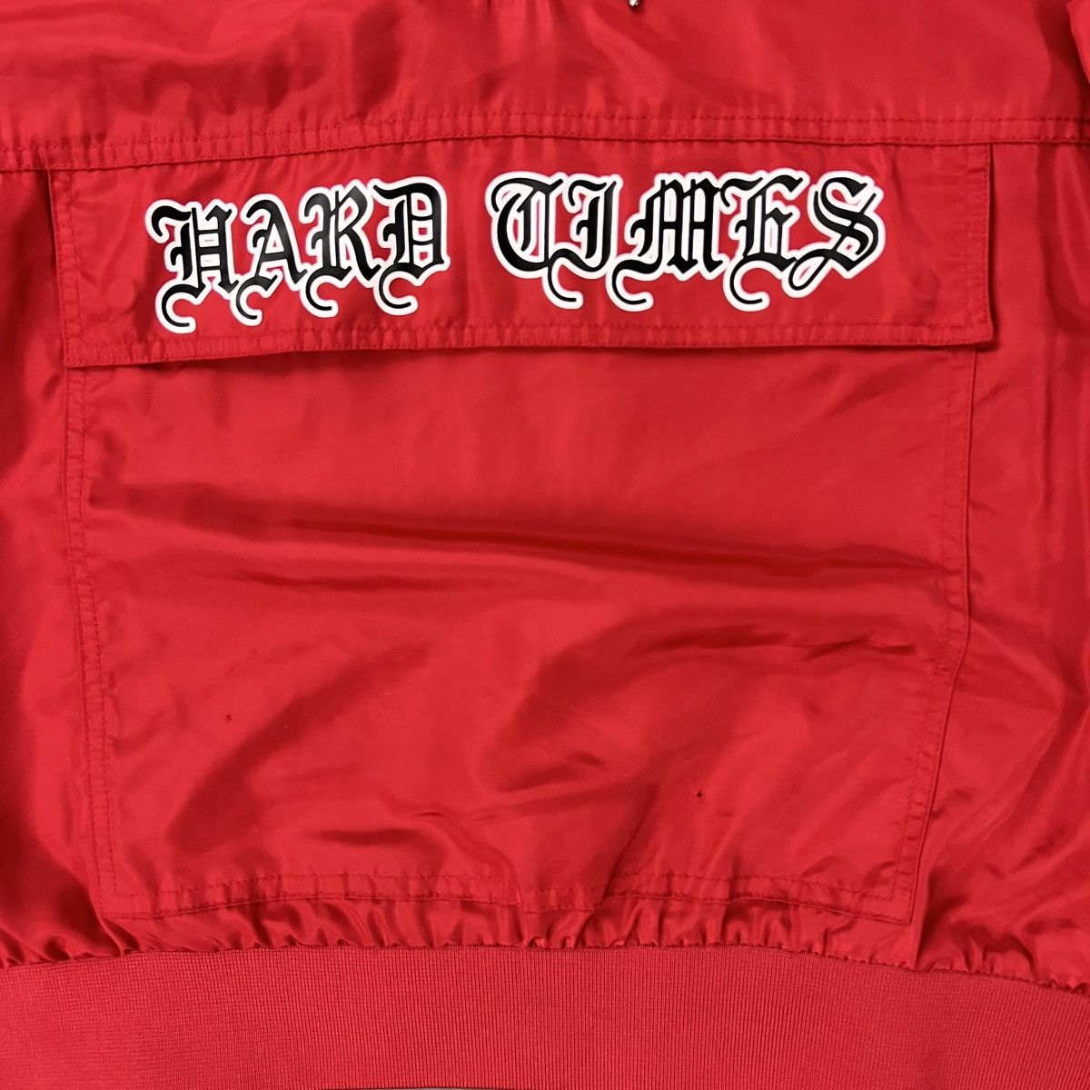 Forever 21 HARD TIMES red half zip hoodie Size US XL / EU 56 / 4 - 5 Thumbnail