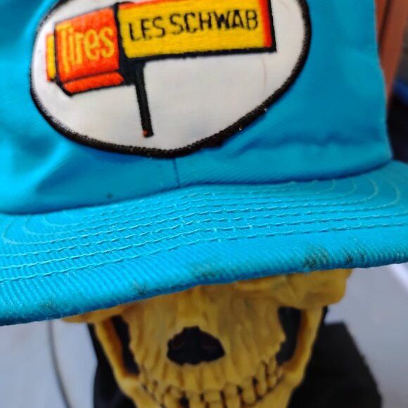 Other Vintage Louisville Les Schwab Tires Snap Trucker Hat Cap Size ONE SIZE - 2 Thumbnail