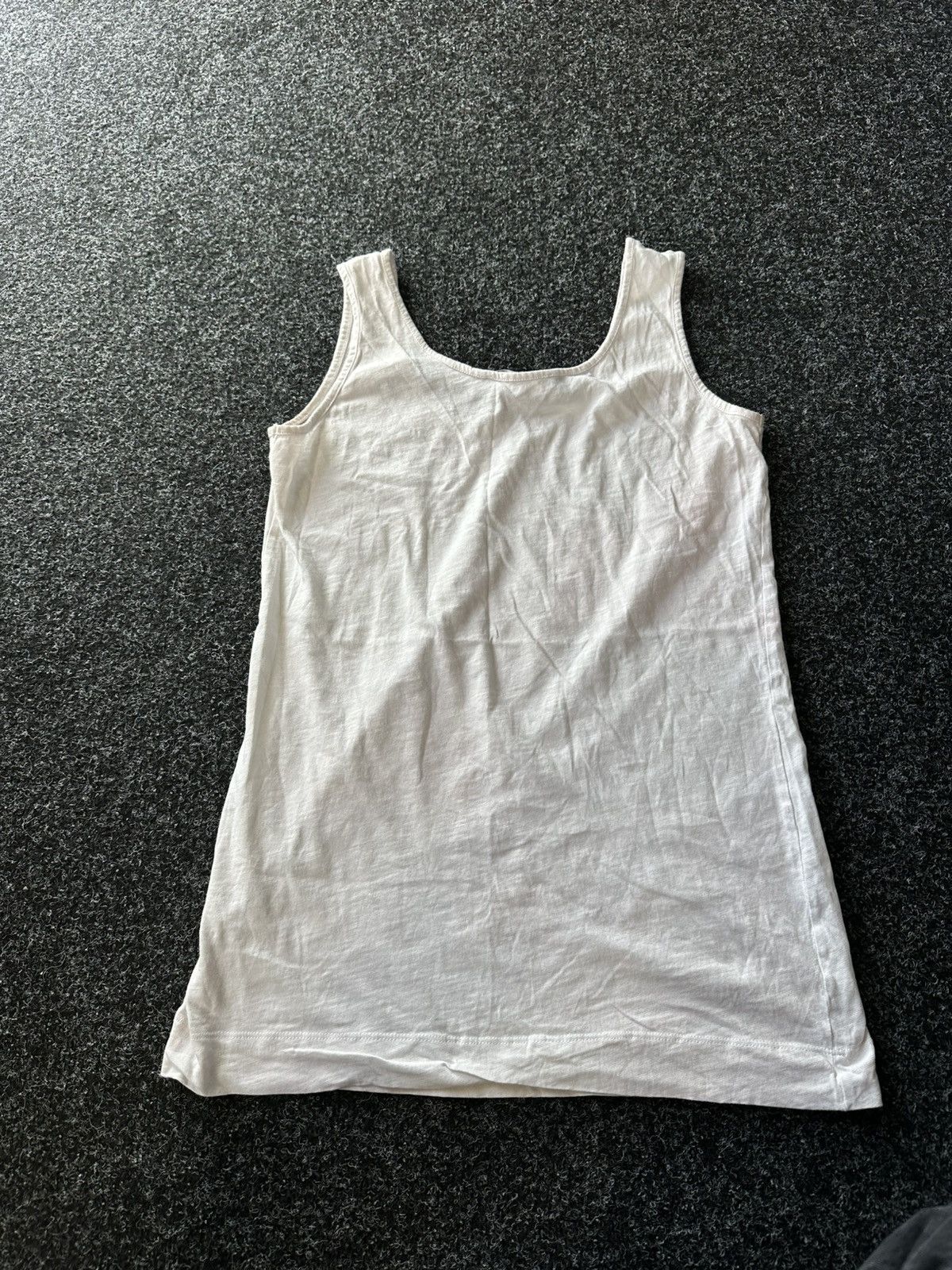 Love Moschino × Vintage 🚨 VINTAGE MOSCHINO DISTRESSED BLANC TANK TOP Y2K RARE SK8 Size M / US 6-8 / IT 42-44 - 10 Thumbnail
