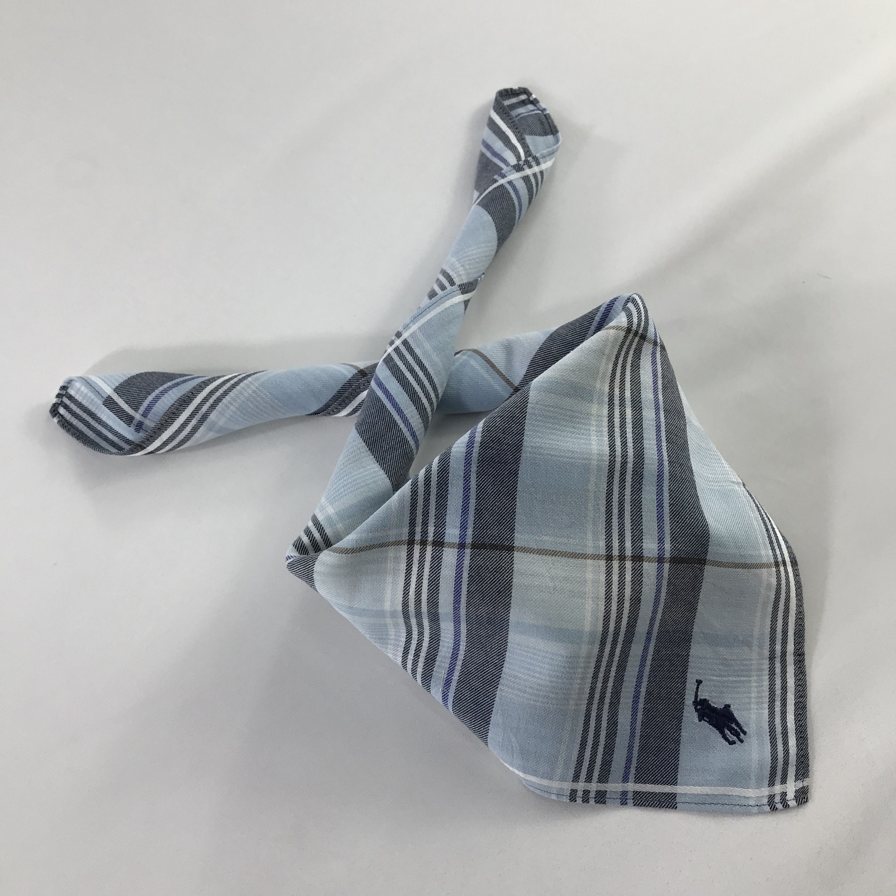 Polo Ralph Lauren × Vintage Polo Ralph Lauren Bandana / Handkerchief / Neckerchief -S771 Size ONE SIZE - 4 Thumbnail