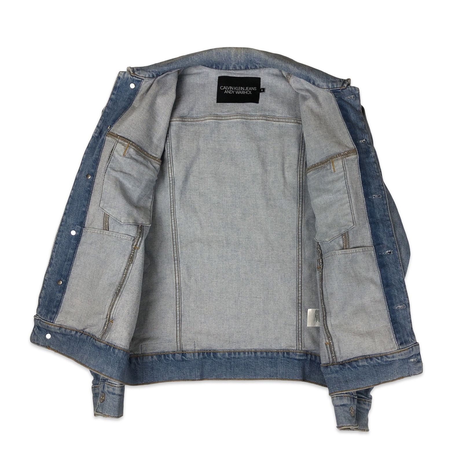 Calvin Klein × Calvin Klein 205W39NYC × Raf Simons Raf Simons Era Calvin Klein x Andy Warhol Denim Rodeo Jacket Size US S / EU 44-46 / 1 - 6 Thumbnail