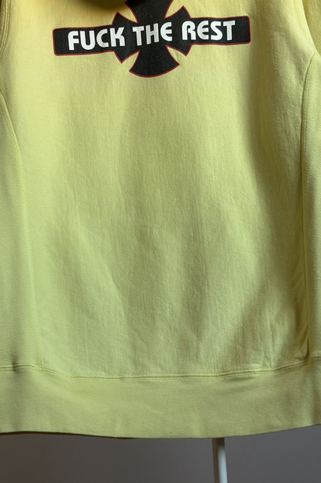 Supreme Supreme Independent Big Logo Yellow Hoodie Large Sweatshirt Size US L / EU 52-54 / 3 - 15 Thumbnail