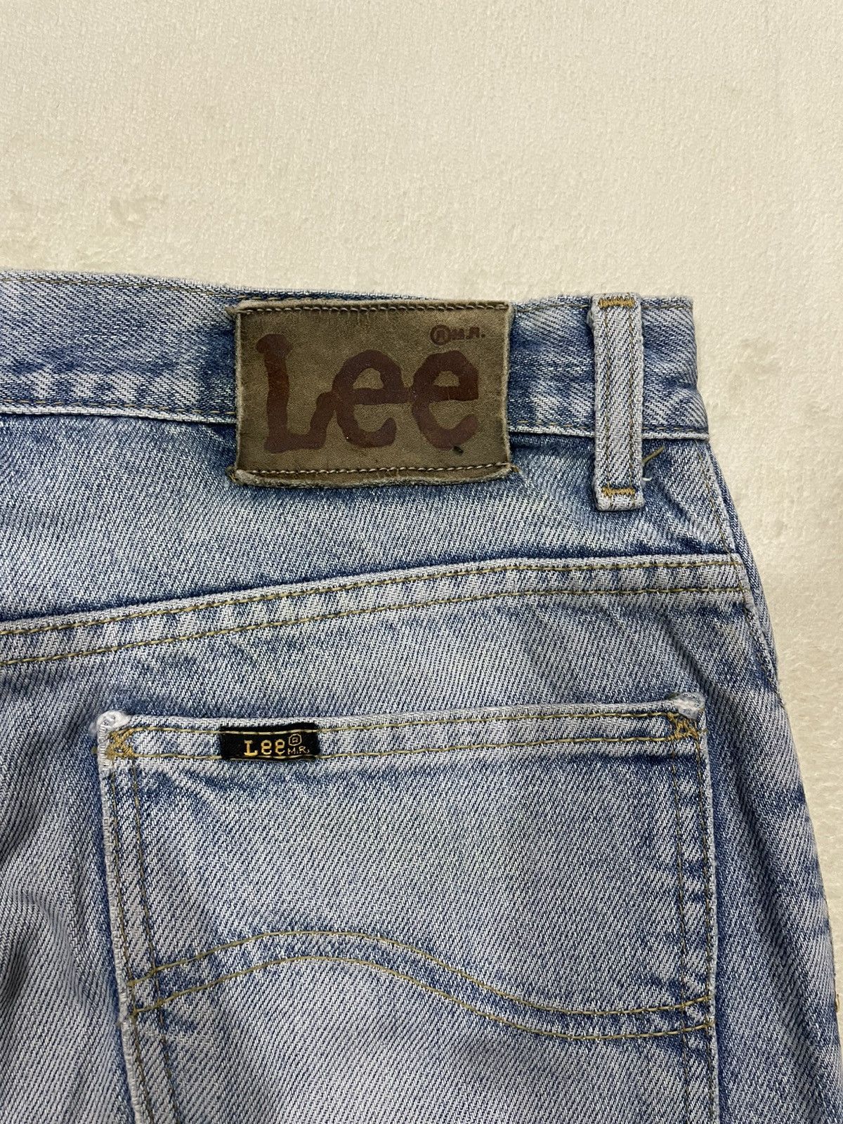Lee Vintage Lee Riders Japanese Brand Sand Washed Faded Jeans Size US 32 / EU 48 - 18 Thumbnail