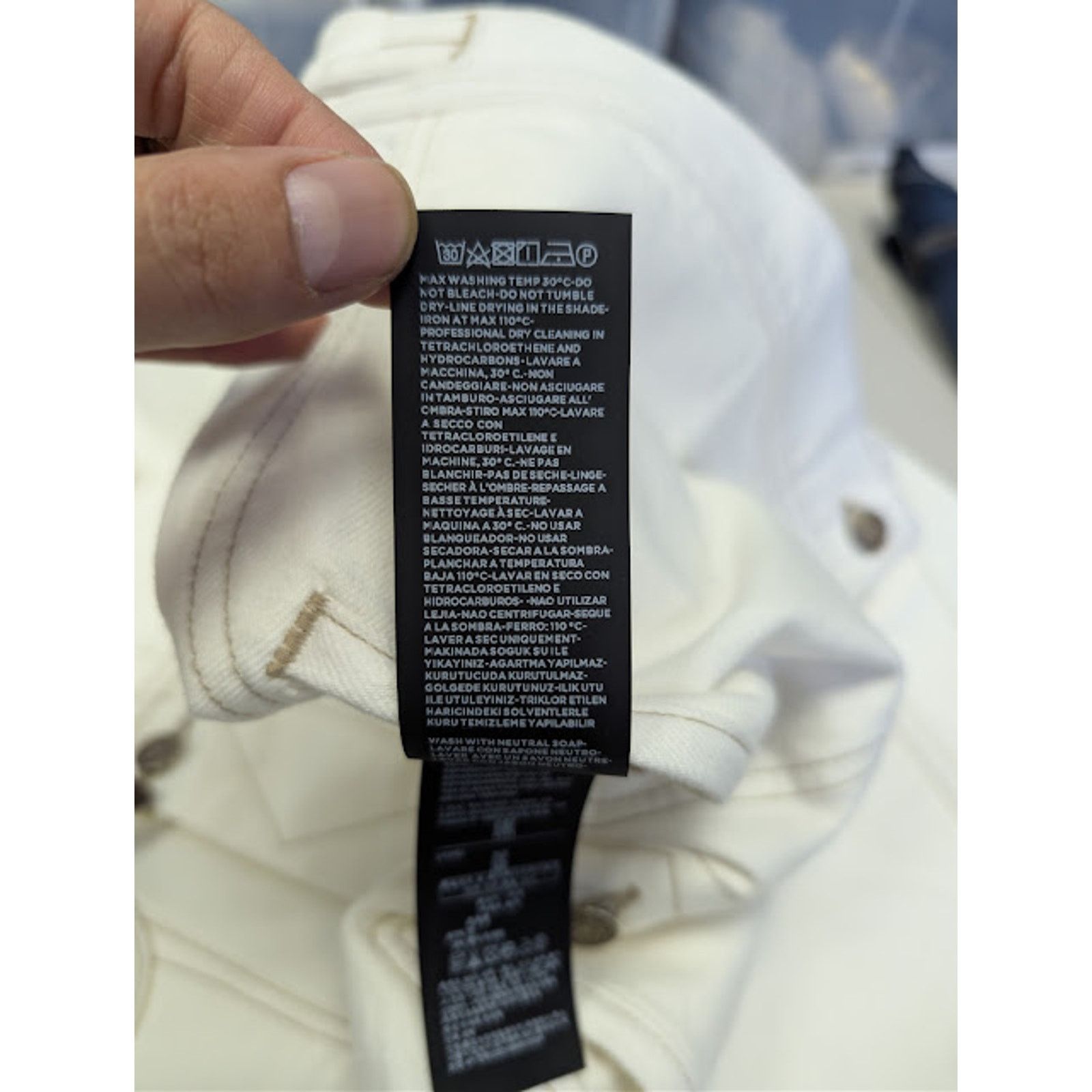 Tom Ford o1rshd1 Iconic Denim Jacket in Off-White Size US XXL / EU 58 / 5 - 20 Thumbnail