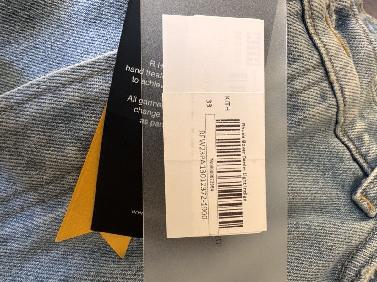 Rhude Rhude light wash destroyed Size US 33 - 2 Thumbnail