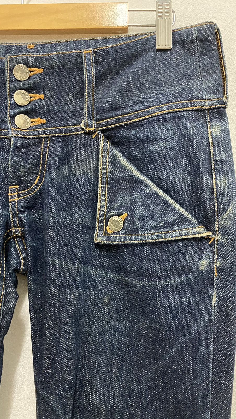 Ne-Net Ne-Net By Issey Miyake 6 Pocket Blue Jeans Denim Pants Size US 32 / EU 48 - 10 Thumbnail
