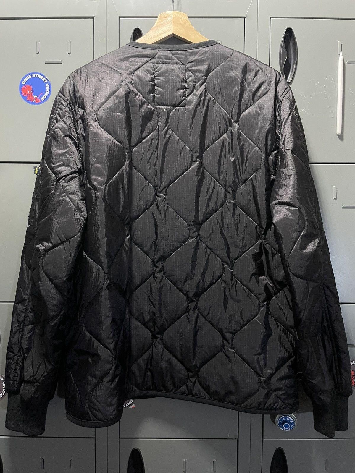 Alpha Industries Alpha Industries quilted liner button up flight jacket Size US M / EU 48-50 / 2 - 2 Thumbnail
