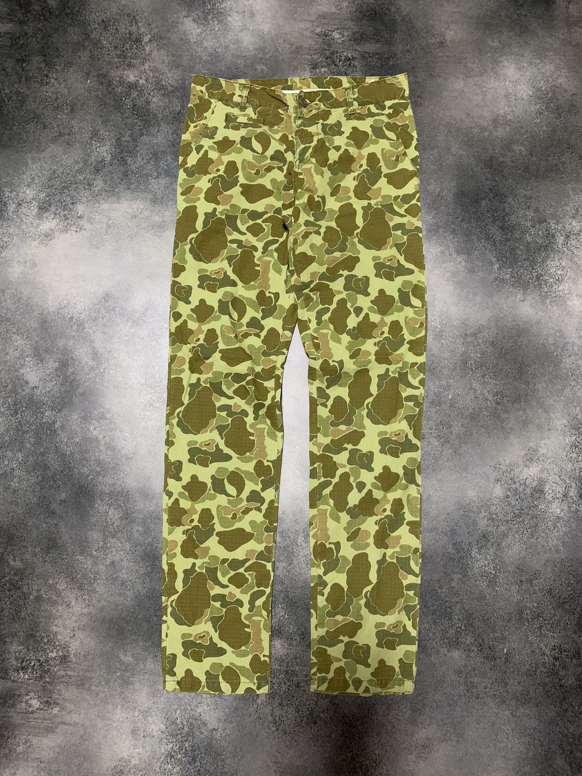 Carhartt × Carhartt Wip Carhartt WIP Sid Pant Hondo Camo Isle Slim Fit W26 L32 Size US 26 / EU 42 - 1 Thumbnail