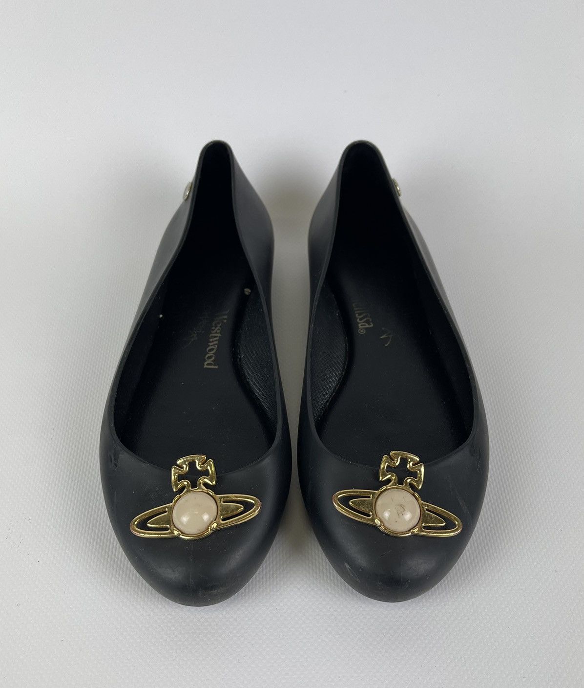 Vivienne Westwood Vivienne Westwood Anglomania Melissa Ballet Shoes Black 22cm Size US 5 / IT 35 - 3 Thumbnail