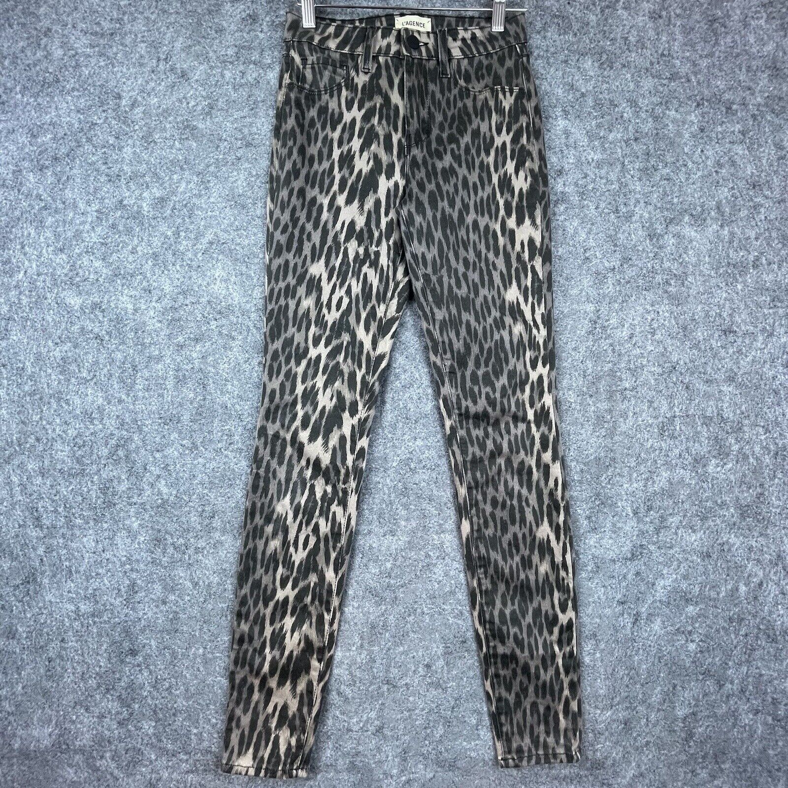 L'AGENCE L'Agence Jeans Women 25 Cheetah Marguerite High Rise Leopard Size 25" / US 0 / IT 36 - 1 Thumbnail